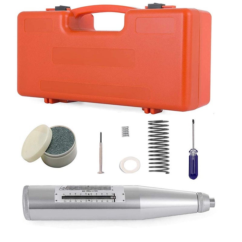 VOTOER Professional Concrete Test Hammer Rebound Tester Hammer Resiliometer 10-60Mpa - Image 1